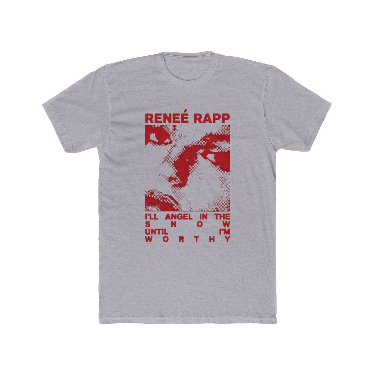 Renee Rapp Close-Up Portrait Boyfriend Fit Girls T Shirt | Reneé Rapp - alternate angle 4, merchandise