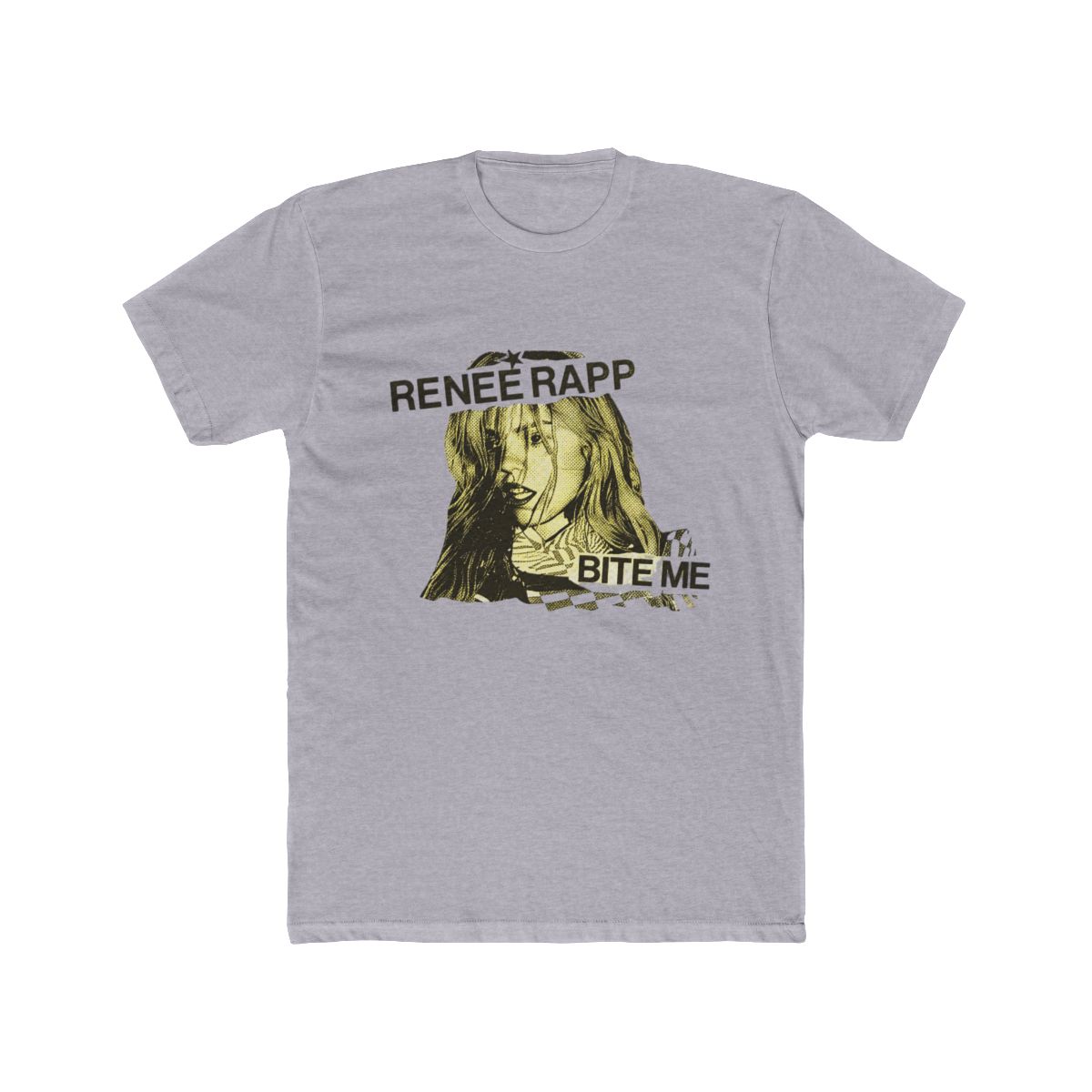 YELLOW BITE ME BABY TEE | Reneé Rapp - alternate angle 3, merchandise